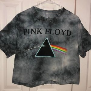 Brandy Melville cropped  Pink Floyd T-shirt